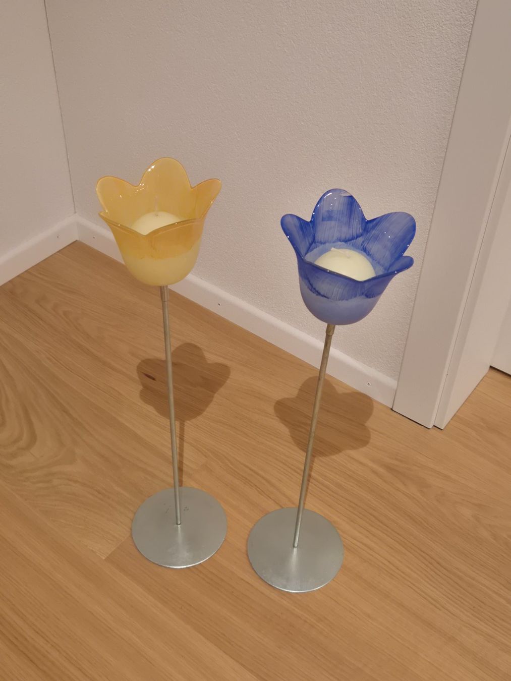 Portacandele: Kerzenständer Blumen 2 Stück – Usato da Roggwil TG venduto da RustonBucyrus22