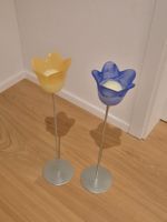Kerzenständer Blumen 2 Stück