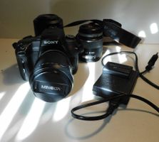 Sony 550 Kamera Fotoapparat u 2 Objektive