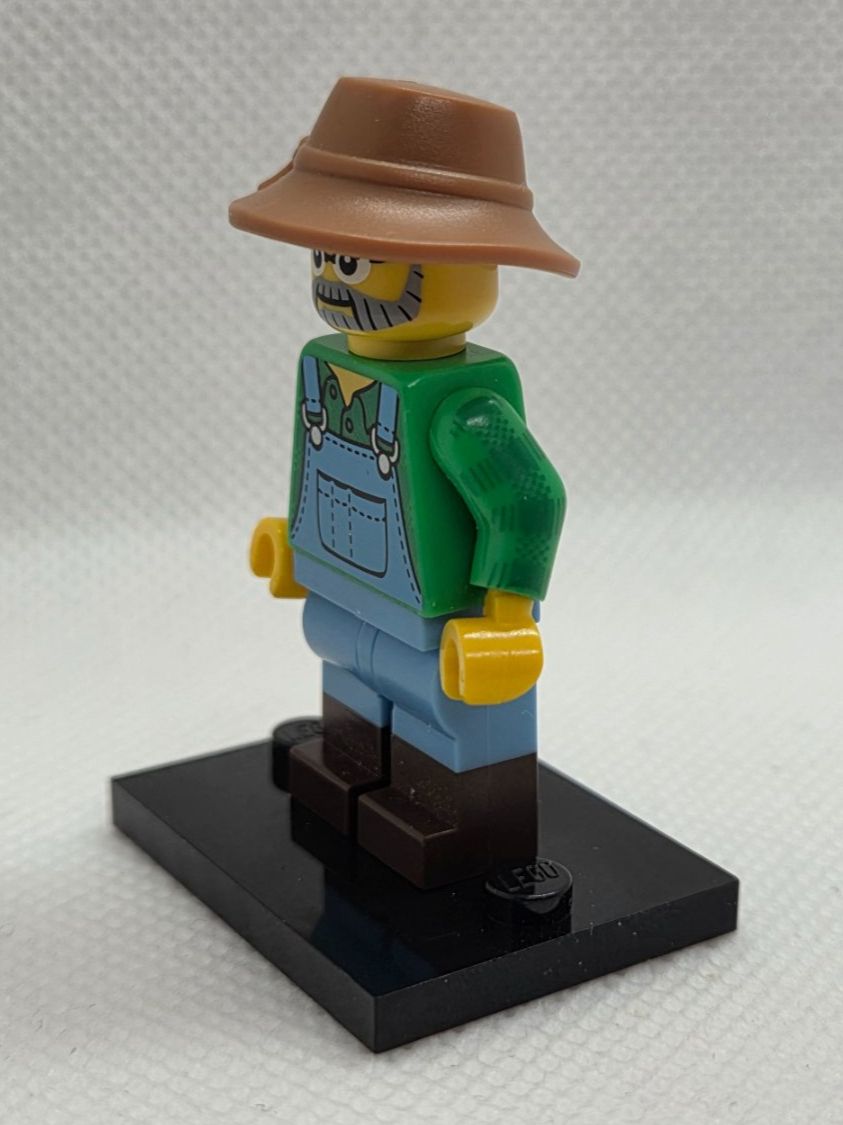Lego Kit di costruzioni: LEGO CMF col228 Farmer, Series 15 – Nuovo (secondo la descrizione) da Basadingen venduto da NekoBricks 1
