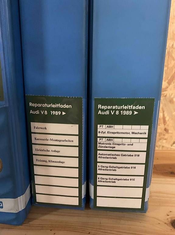 Bücher: Audi V8 D11 Reparaturleitfaden – Gebraucht aus Beckenried von RSC2016 2