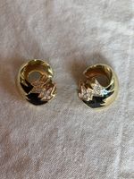 Ohrstecker mit Email und Strass von Pierre Lang