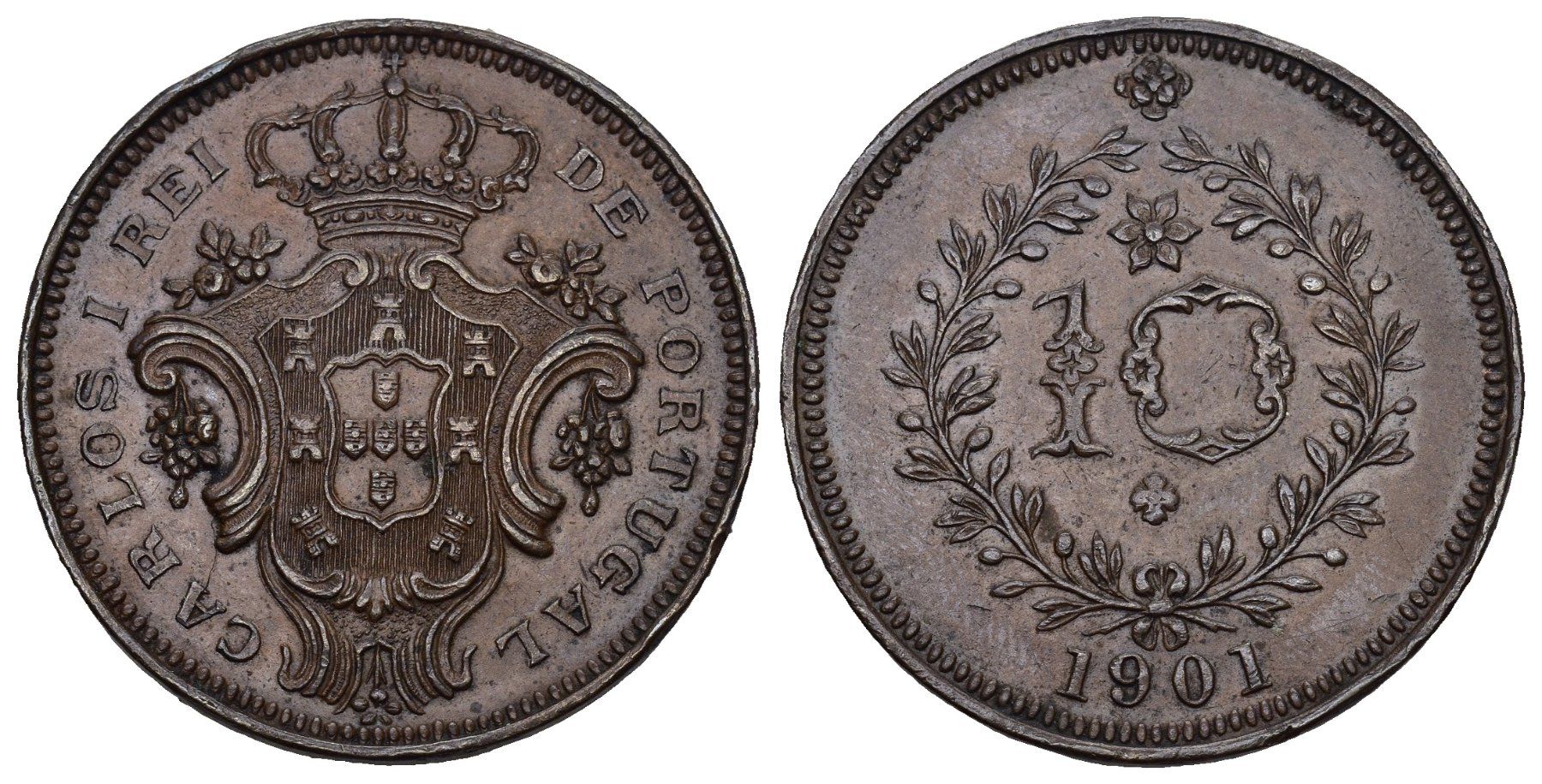 Alle Münzen: Azoren 1901 – Gebraucht aus Bern von numismatictops