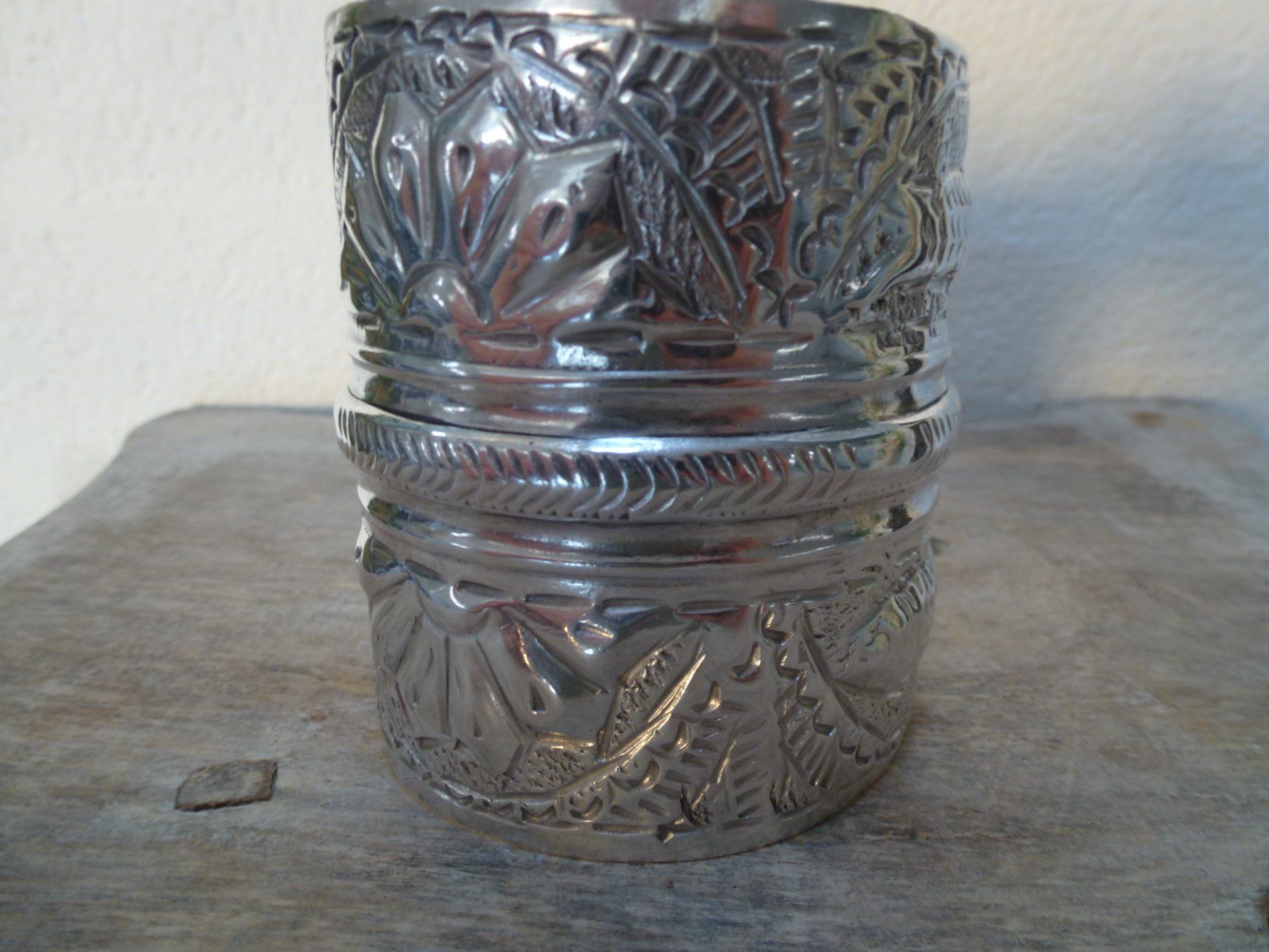 Armbänder & -reifen: Vintage Armreif Silber / Fisch – Gebraucht aus Esslingen von FetteSchnecke 1
