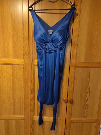 Dunkelblaues Kleid, Gr. S