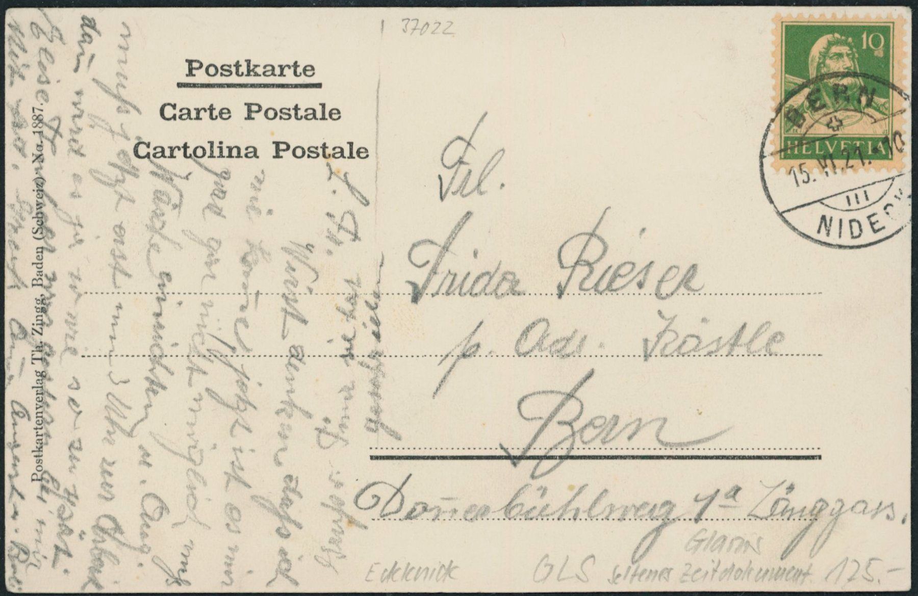 Cartes postales: GLS Glarus – D'occasion à Schindellegi par leecollect 1
