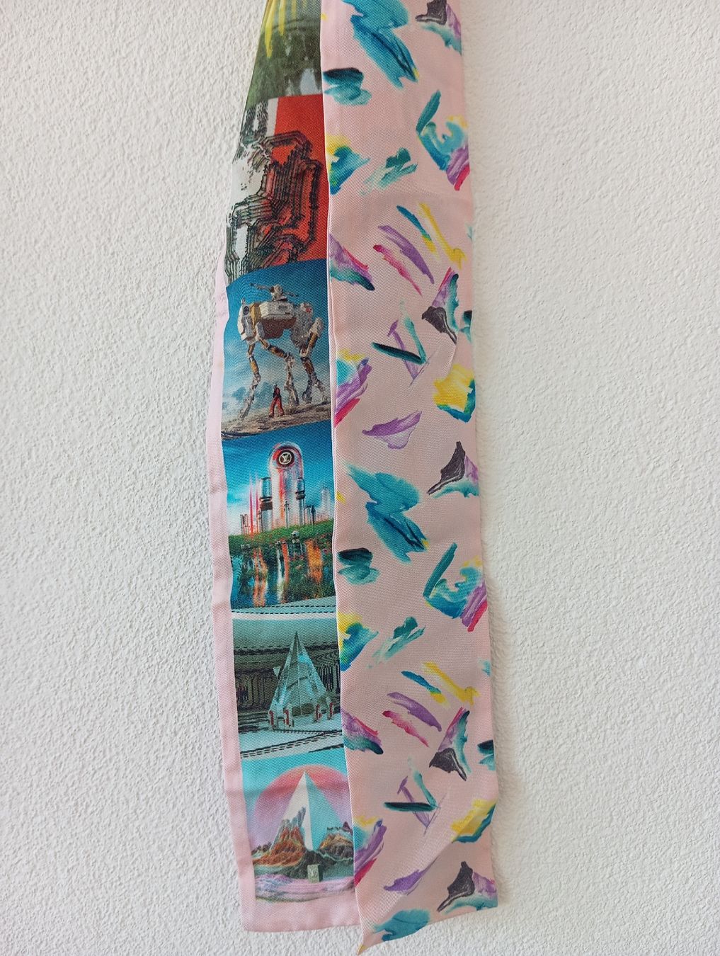 Louis Vuitton Foulard & Sciarpe: Louis Vuitton Twilly / schmaler Seidenschal – Usato da Romanshorn venduto da mololo 1