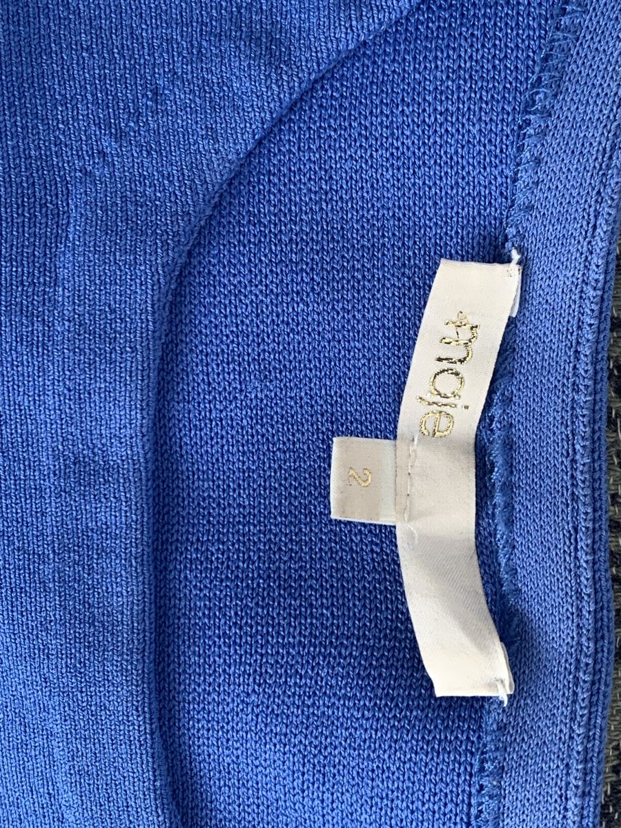 Maje Maglioni & Felpe: Pull MAJE bleu 💙🦋oversize - taille 2  – Usato da Lausanne venduto da Xiaoxi 3