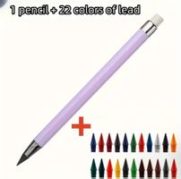 Farbstift Druckbleistift 22 Farben Set Zeichnen Malen Schule