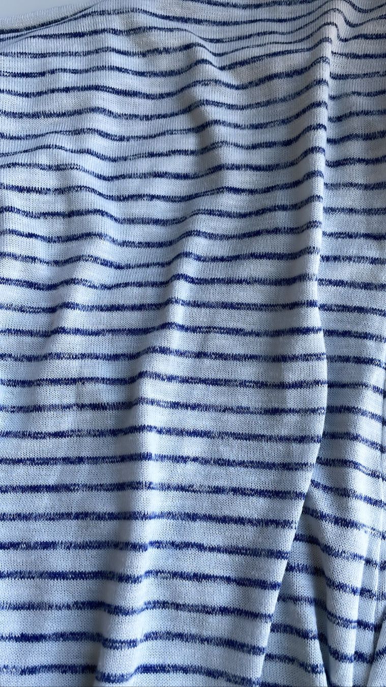 Pullover & Sweatshirts: Asymmetrischer Pullover weiss/blau Gr. S – Neu (gemäss Beschreibung) aus Lyss von Cla_xhb8 1