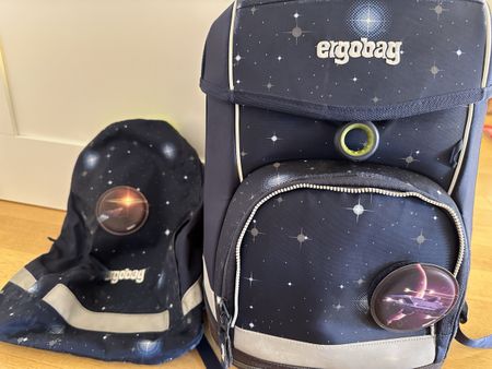 Ergobag school backpack (+ swimming bag and pencil case)