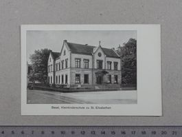 Basel, Kleinkinderschule zu St. Elisabethen