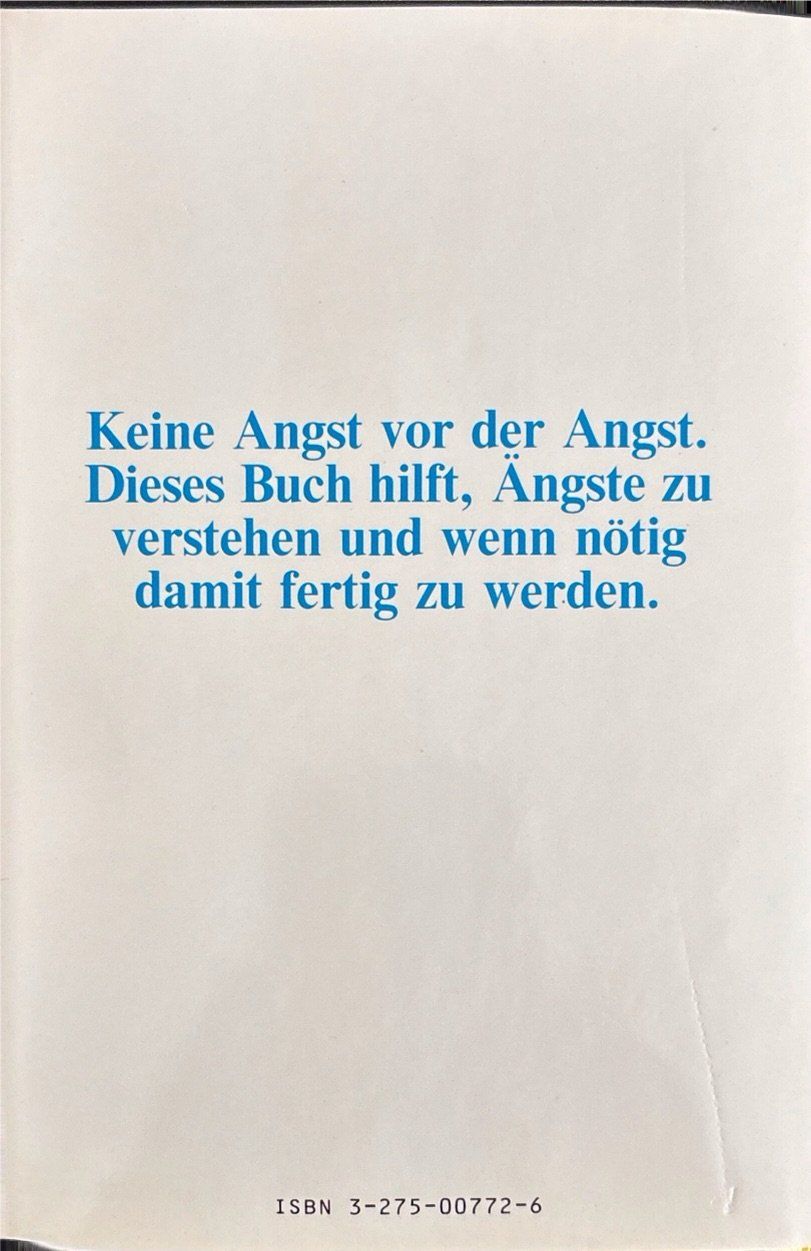 Libri: Whitehead Tony, Angst ist heilbar – Nuovo (secondo la descrizione) da Sarnen venduto da Livres 1
