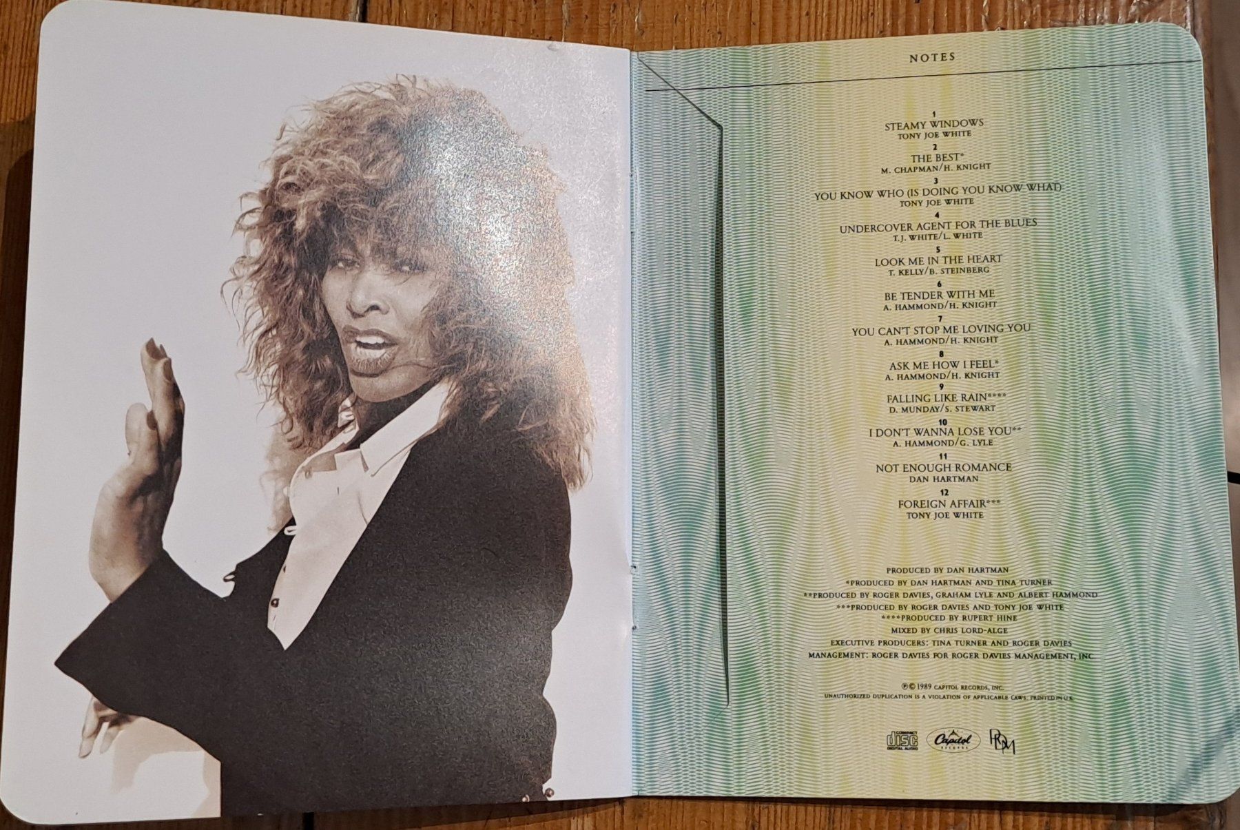 CDs: Tina Turner ``foreign affair`` – Neu (gemäss Beschreibung) aus Münsingen von Rocking 7