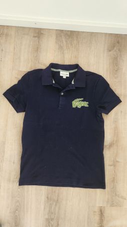 Polo T-shirt bleu marine LACOSTE, Regular Fit, taille XS/FR2