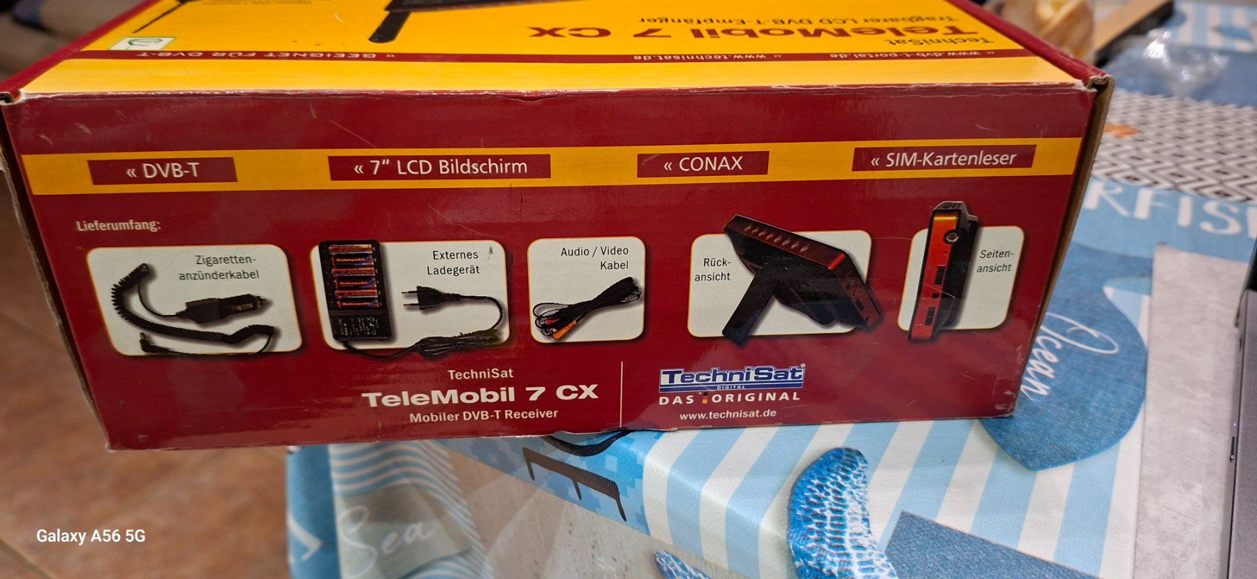 Technisat Televisori: TechniSat TeleMobil 7 CX - Portatile, Nuova! – Nuovo e nell'imballaggio originale da Losone venduto da mma_h75d 1