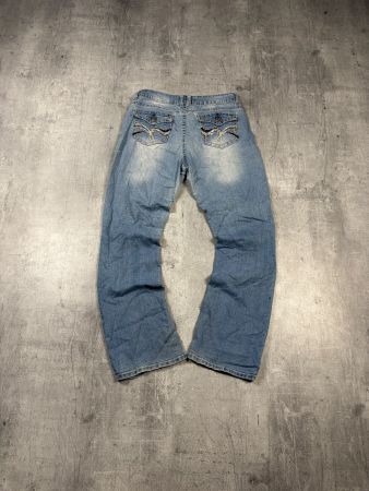 Vintage Y2K Lowwaist Super Flared Jeans (M)