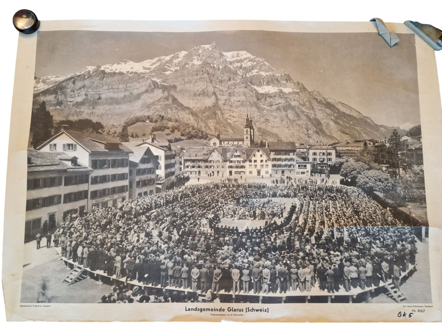 Foto & Immagini: antikes Plakat Landsgemeinde Glarus – Usato da Mörschwil venduto da antiksalon21 1
