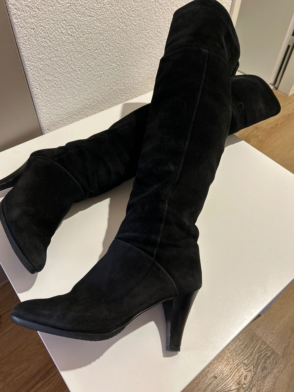 Scarpe da donna: Overknee-Stiefel schwarz Gr. 39 – Usato da Brunnen venduto da Nala2929 3