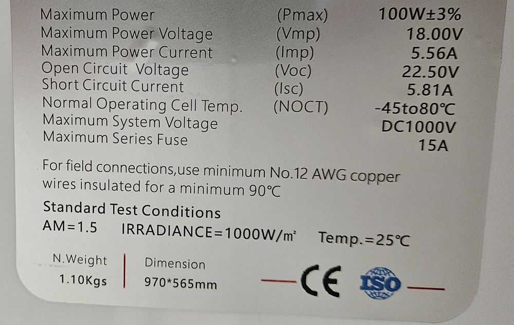 Dispositivi a energia solare: 2x 100W Solarmodul flexibel NEU – Nuovo (secondo la descrizione) da Schaffhausen venduto da Secretfly 2