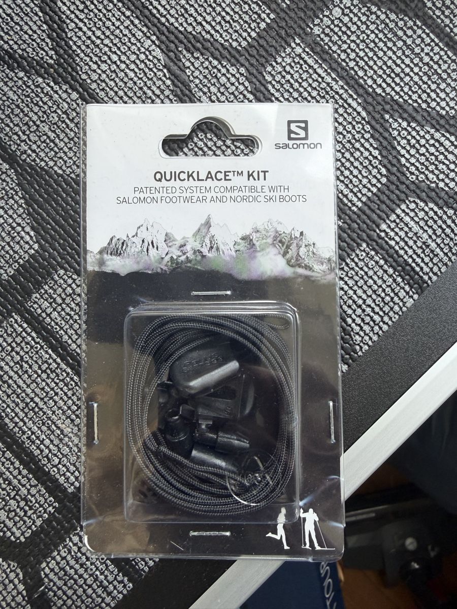 Scarpe da uomo: Salomon Quicklace Kit – Nuovo e nell'imballaggio originale da Zug venduto da Sienna78