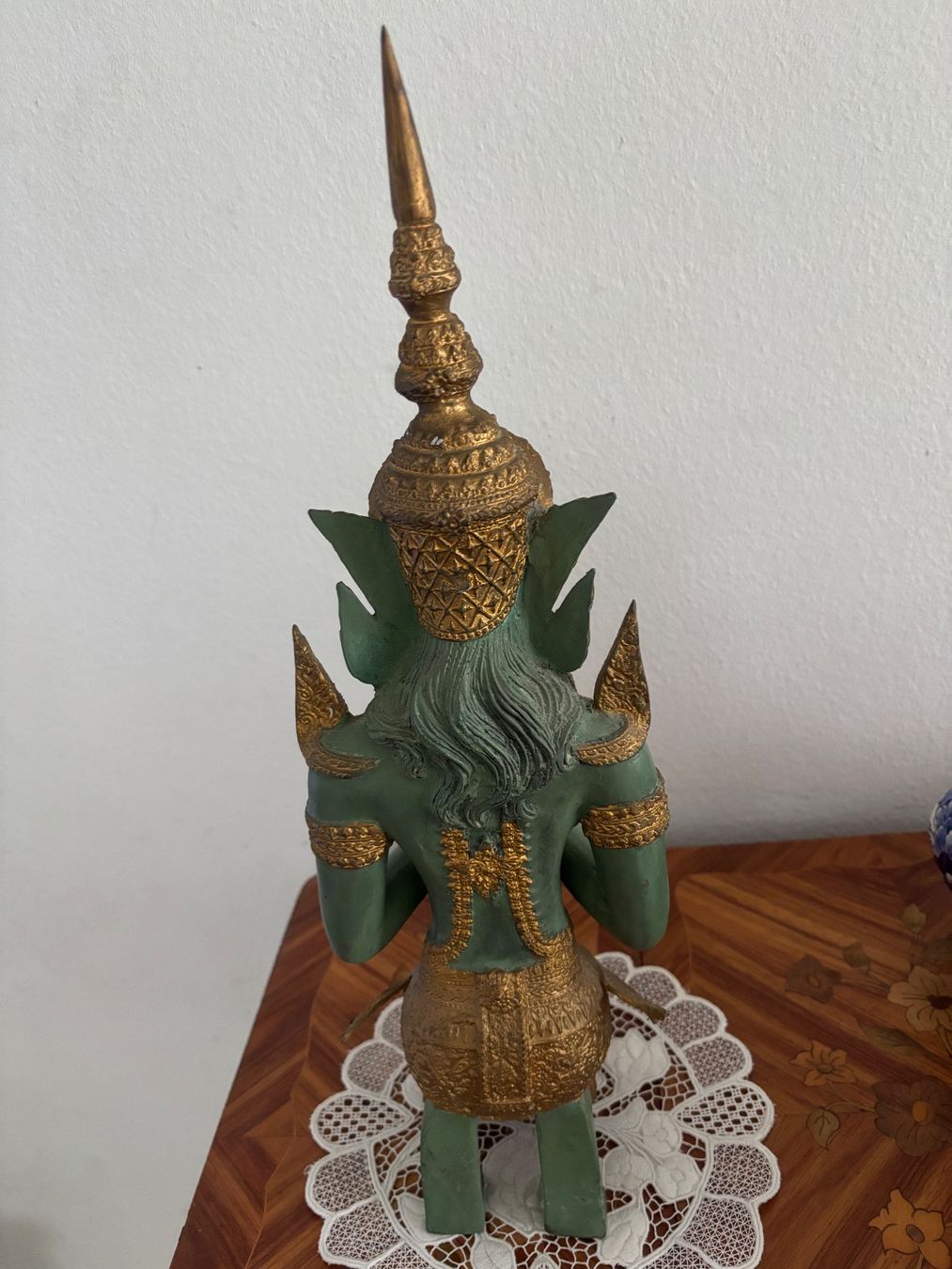Statuette: Asiatische Tempeltänzerin Bronze – Usato da Kriens venduto da Mollinos 2