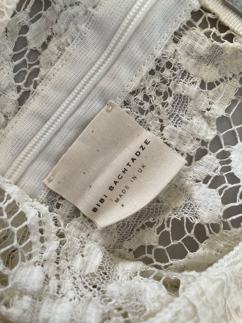 Röcke: Bibi Bachtadze Rock mit Spitze, beige, Gr. XS – Gebraucht aus Brugg AG von Elle_1 4