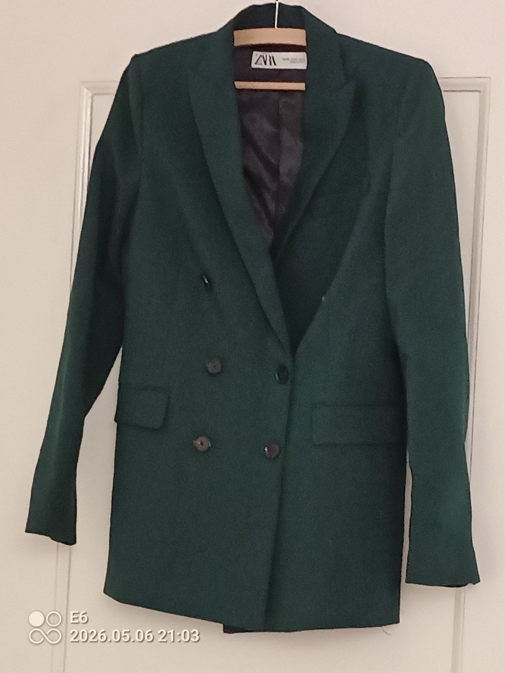 Zara Giacche: Grüner Blazer   Marke: ZARA – Usato da Zürich venduto da Mitzi6 1
