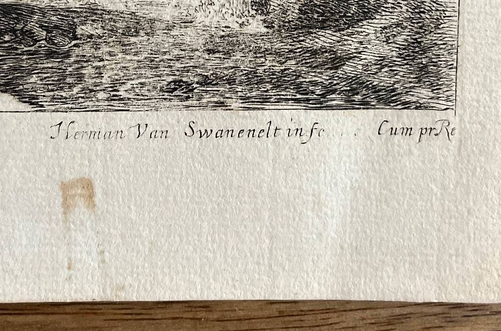 Incisioni: Gravure flamande XVIIeme – Usato da Bourg-St-Pierre venduto da GdCombin 1