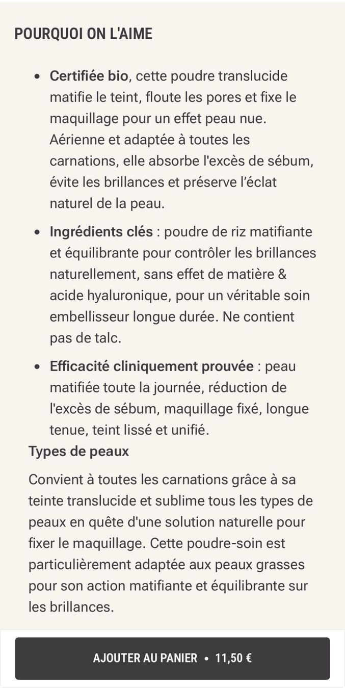 Make-up: Poudre matifiante Aromazone – Nuovo e nell'imballaggio originale da Bulle venduto da ste_t2ng 3