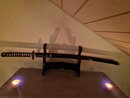 Katana Black Tiger mit stumpfer Klinge