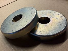 2x STAHLSCHEIBE D59/17-10