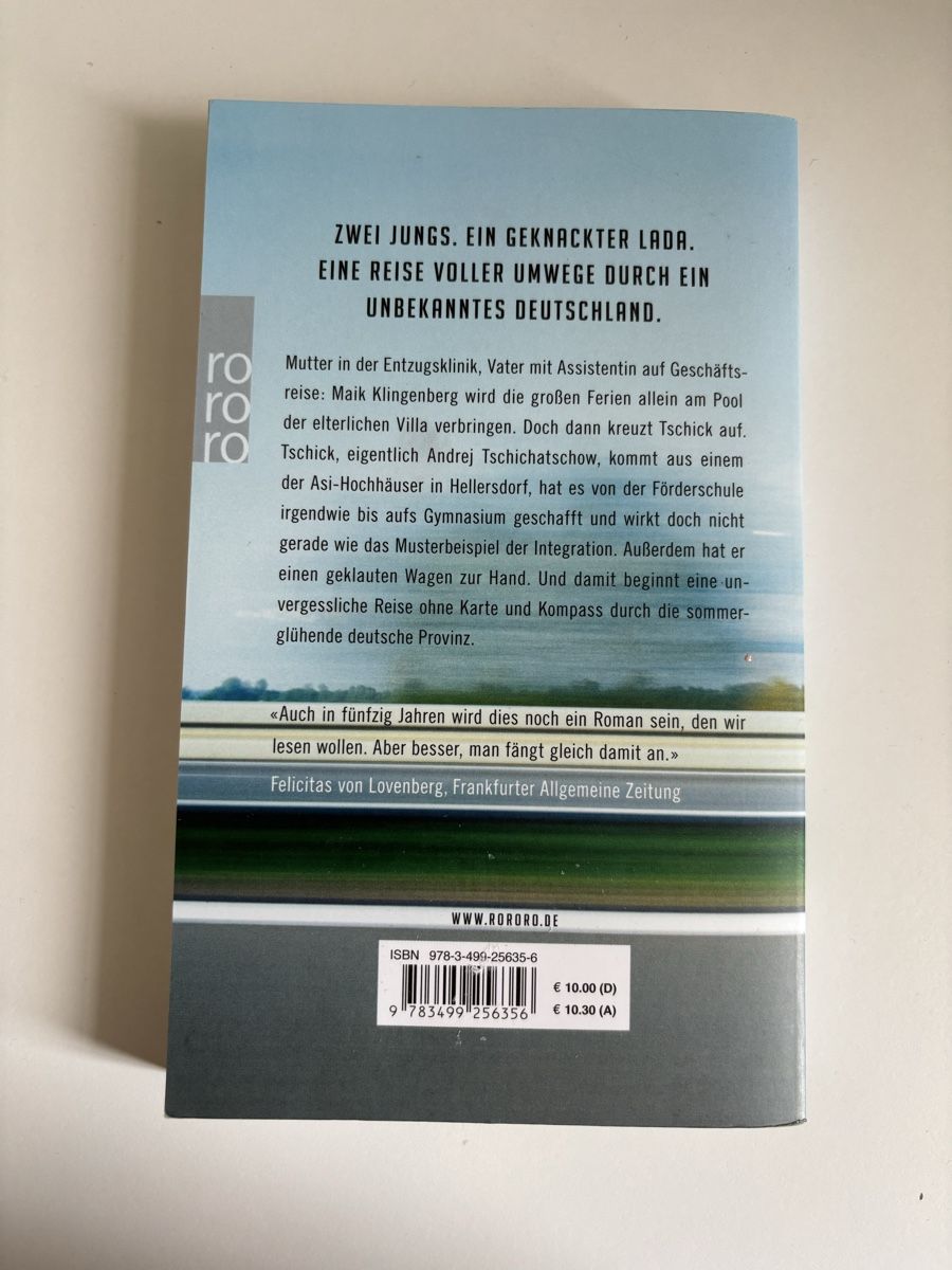 Libri: Wolfgang Herrndorf - Tschick - Taschenbuch – Nuovo (secondo la descrizione) da Solothurn venduto da amelie.br 1
