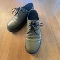 Original Dr. Martens Halbschuhe in seltener Farbe Olive!