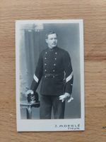 Antikes Foto CdV Militär Schweiz