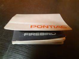 Betriebshandbuch;   1996 Pontiac Firebird mit Mappe