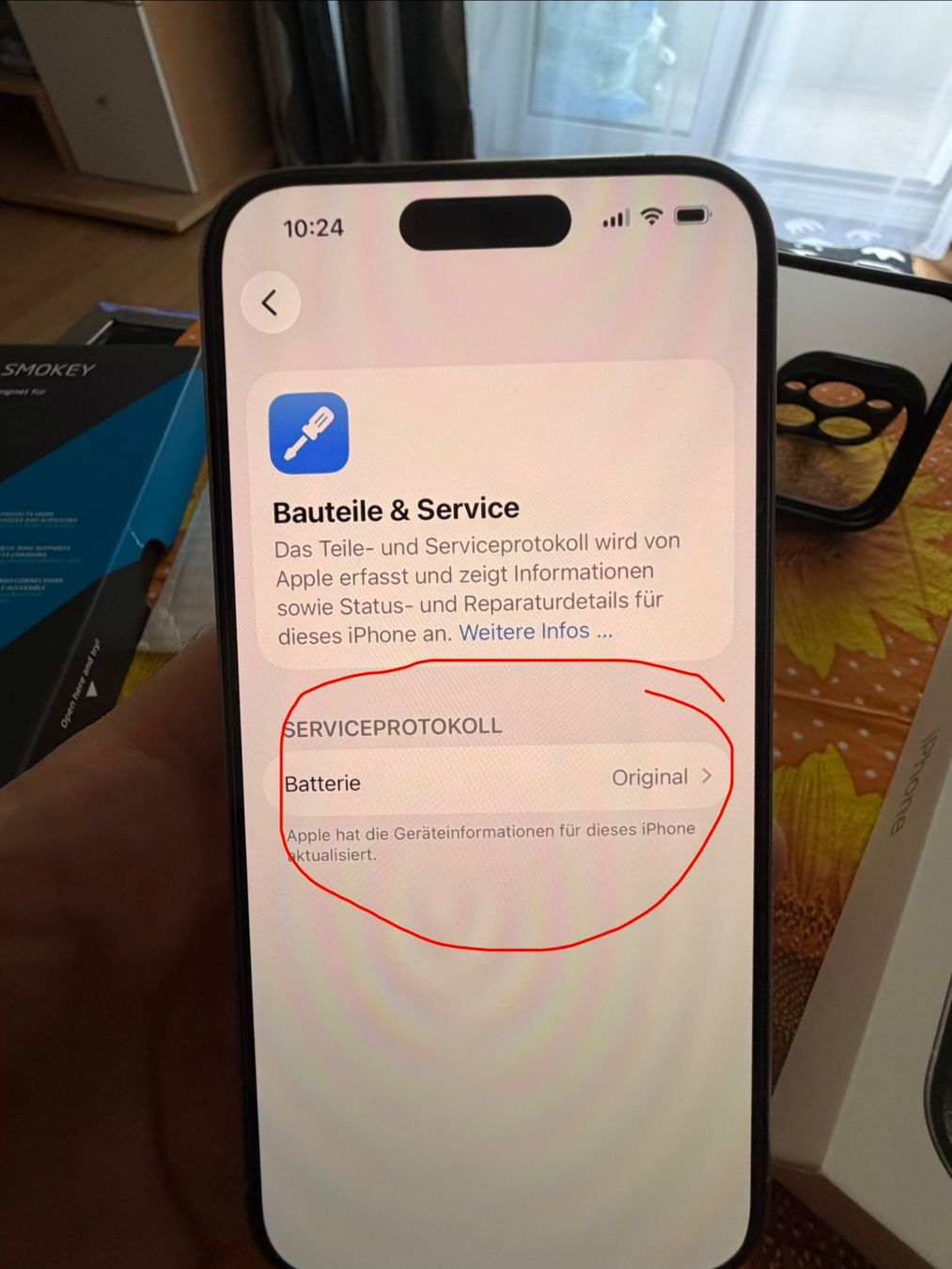 Apple Handys / Smartphones: Apple iphone 15 pro 256gb 100% Batteriekapazität – Gebraucht aus St. Gallen von babinos01 9