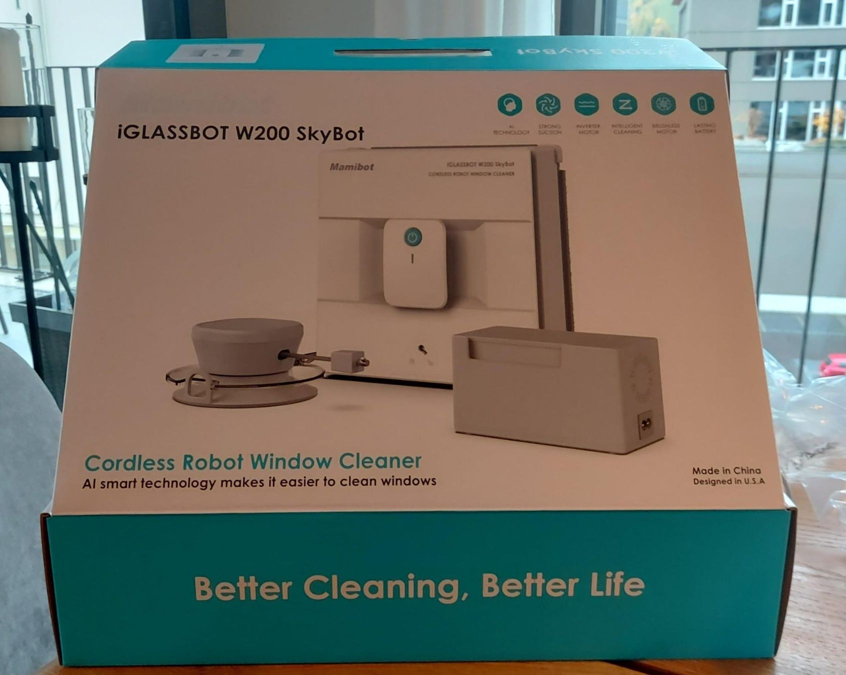 Altro per la casa: Mamibot iGLASSBOT W200 SkyBot – Nuovo (secondo la descrizione) da Brunnen venduto da Cro_S