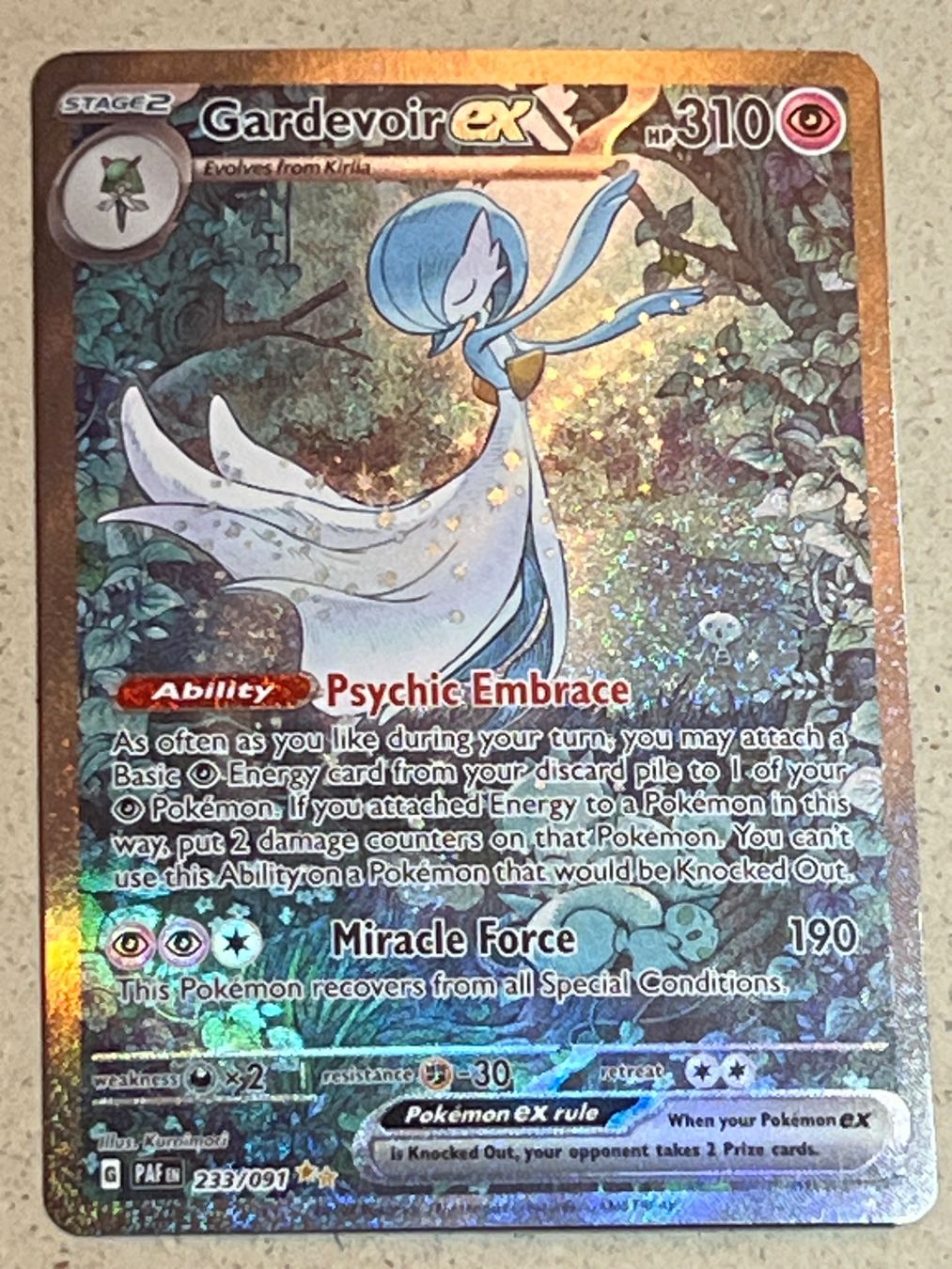 gardevoir-ex-233-091-paldean-fates-gebraucht-in-langenthal-f-r-chf