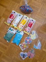 Bügel Perlen Set mit verschiedenen Formen und Farben