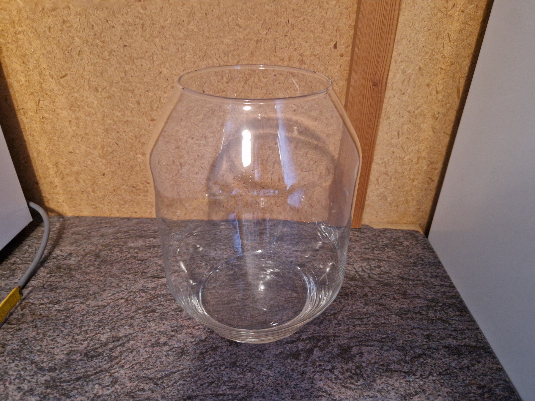 Vasi & Recipienti: Grosses Glas Klar Glas Vase Silas – Usato da Niederbipp venduto da Trude04