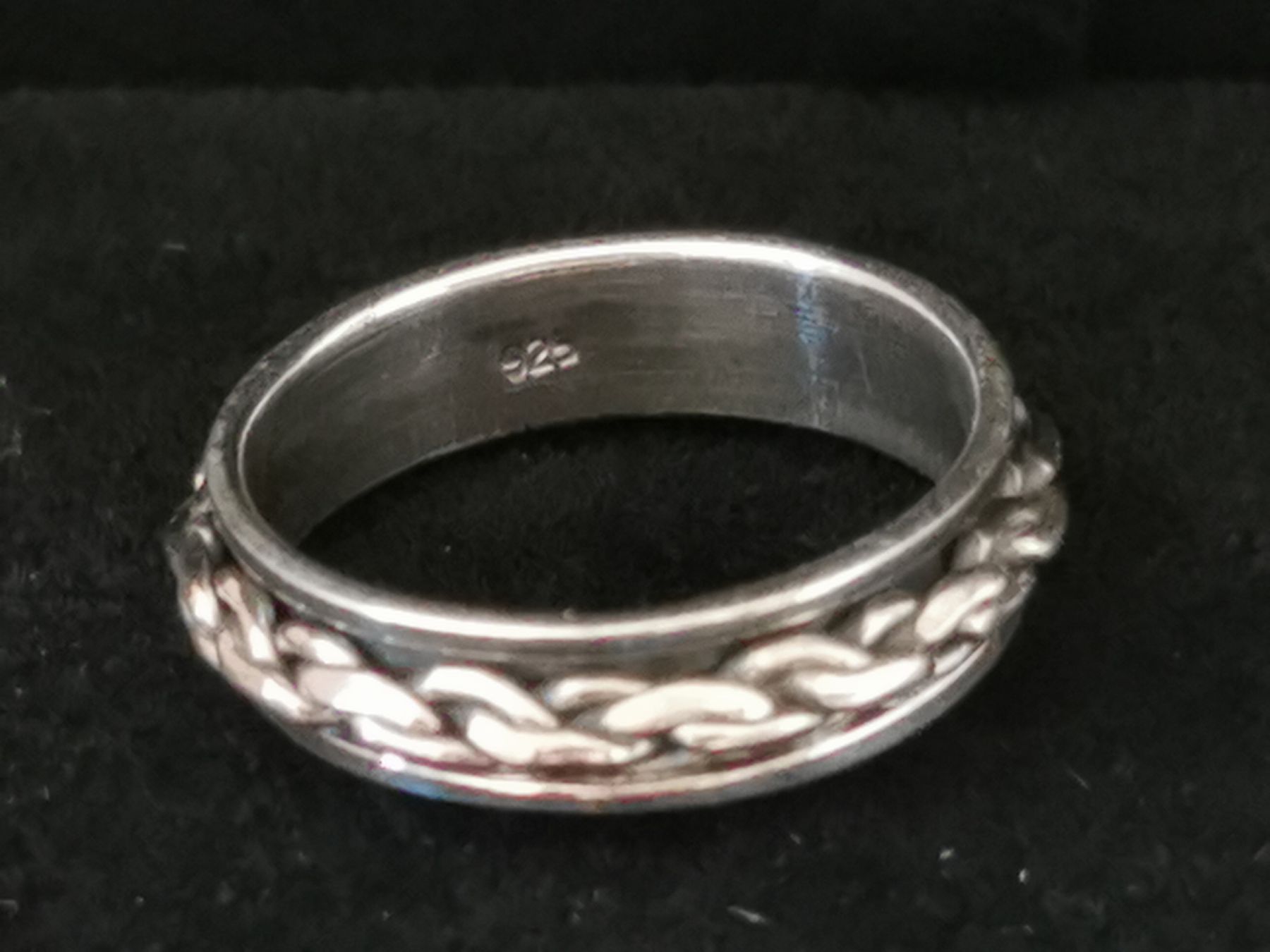 Anelli: Herren Silber Ring Gr. 20 mm.  – Nuovo e nell'imballaggio originale da Schlieren venduto da vlalif 1