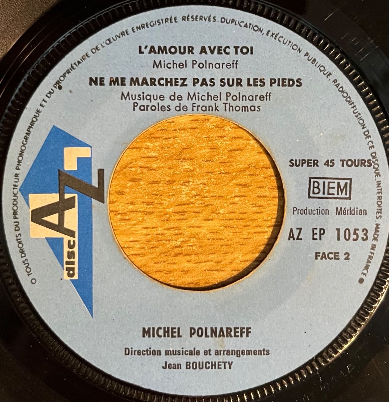 Dischi in vinile: MICHEL POLNAREFF - LOVE ME PLEASE LOVE ME – Usato da Bussigny venduto da vinyl-pas-cher 3