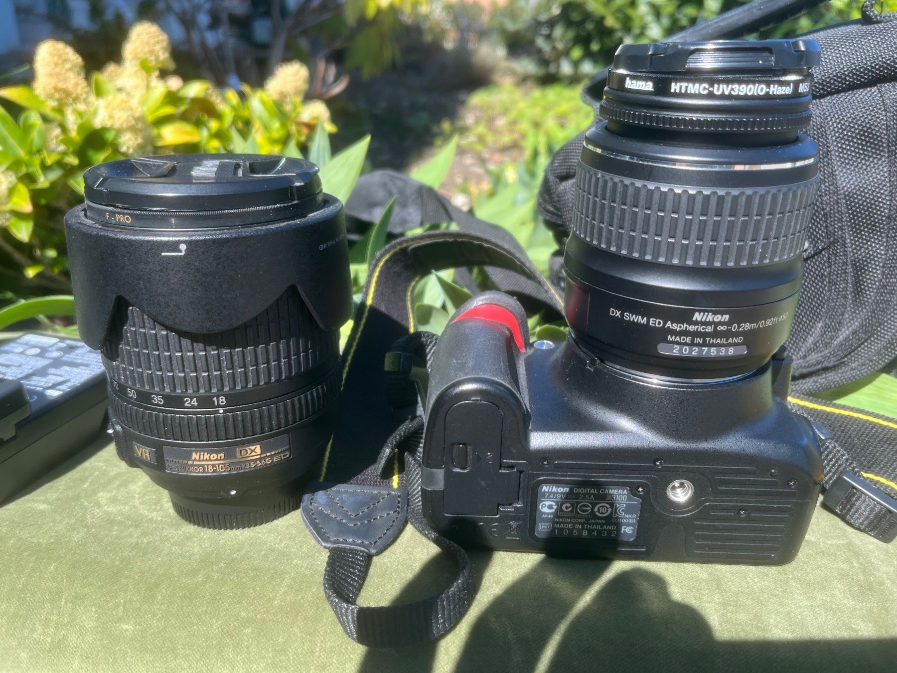 Nikon Fotocamera: NIKON D3100 Digitalkamera, Set 2 Objektive – Usato da Magden venduto da Hornet2 4