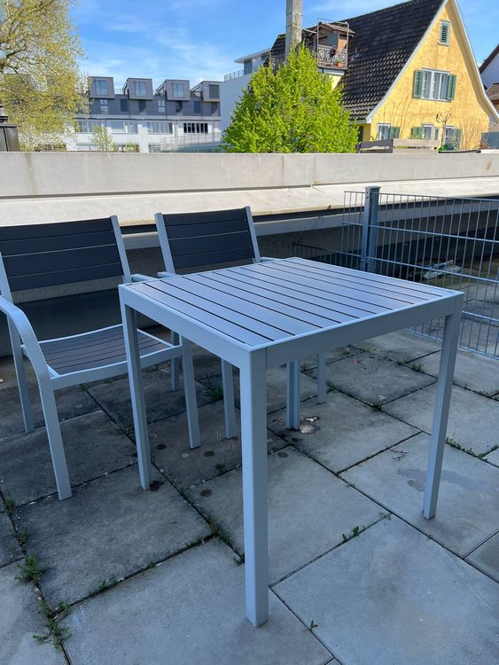 IKEA Balkon/GartenTisch mit 2 Stühlen Kaufen auf Ricardo