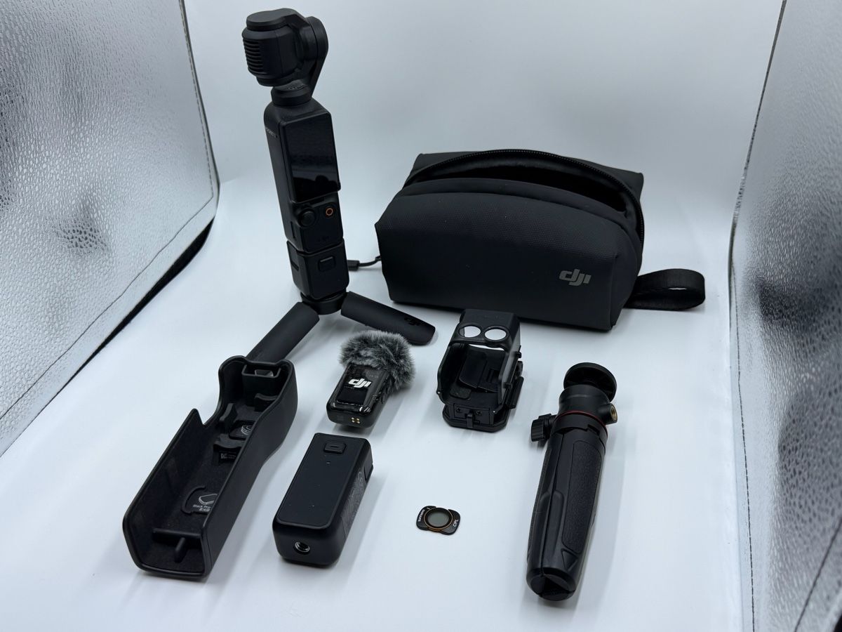 DJI Camcorder: Dji osmo pocket 3 creator combo + extra Accessories. – Gebraucht aus Campocologno von sch_fc87