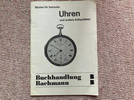 Verzeichnis: Bücher für Sammler Buchhandlung Bachmann, 1979