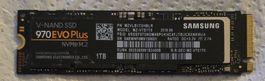 Samsung SSD 970 EVO Plus 1TB NVMe M.2 gebrauchter Zustand