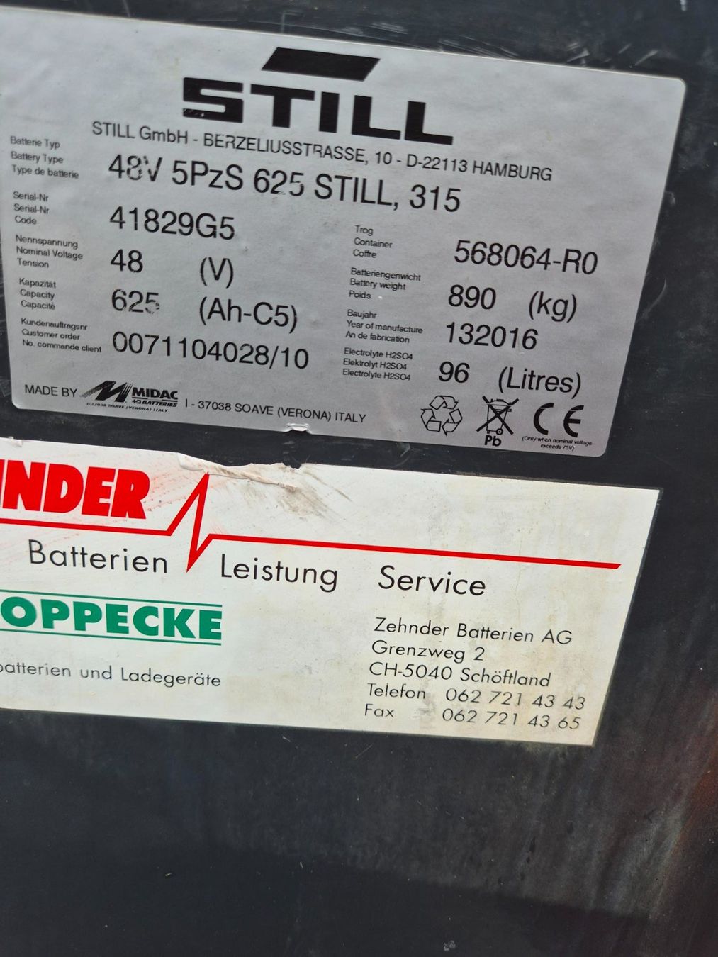 Linde Gabelstapler & Hubwagen: Stapler Linde E16P -01 – Gebraucht aus Aarau von LM-Handel 7