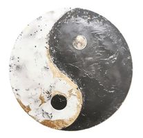 YIN YANG - Blechschild  (neu/OVP)